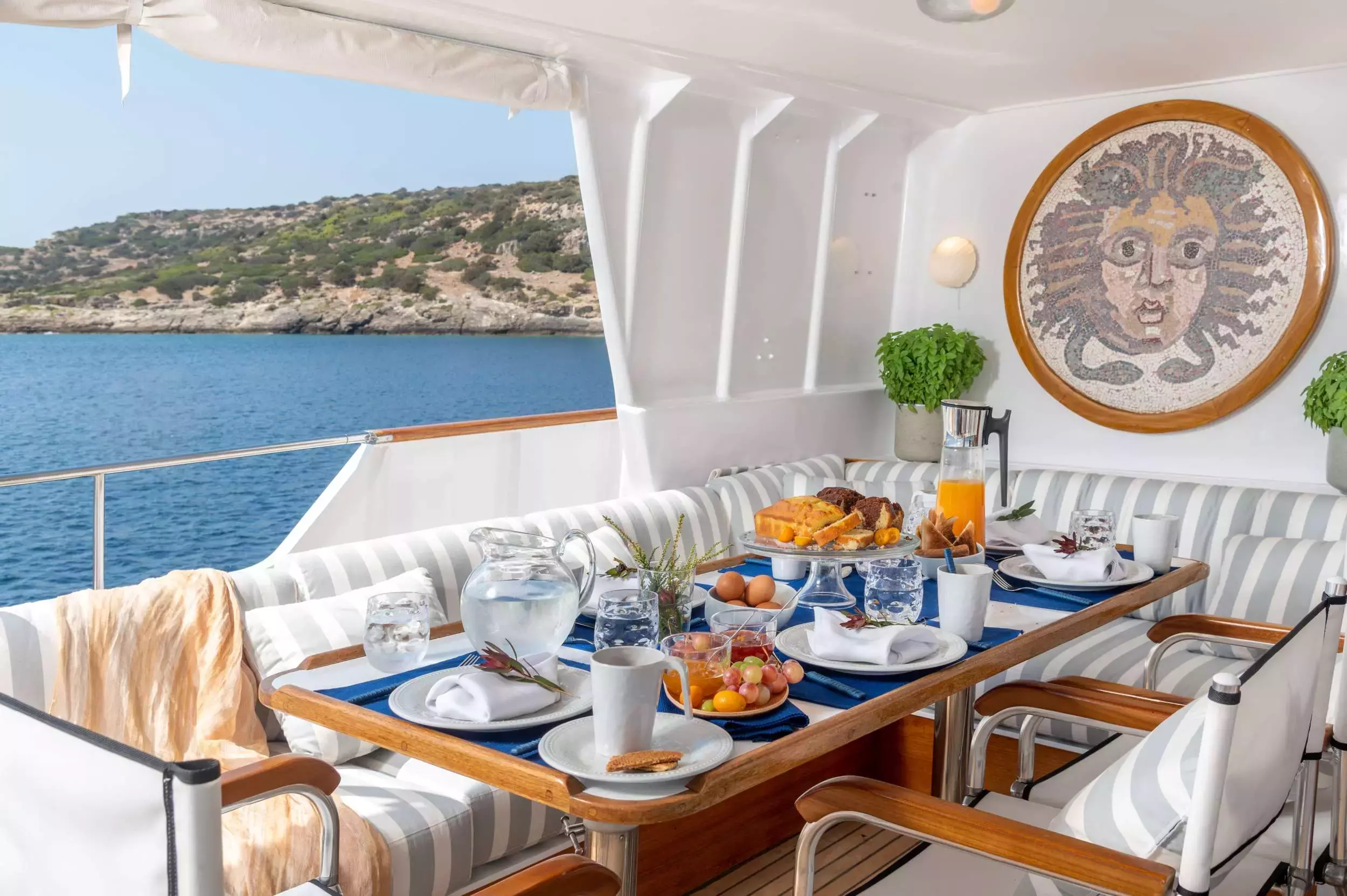 Taka by Stephens - Special Offer for a private Motor Yacht Charter in Mykonos with a crew