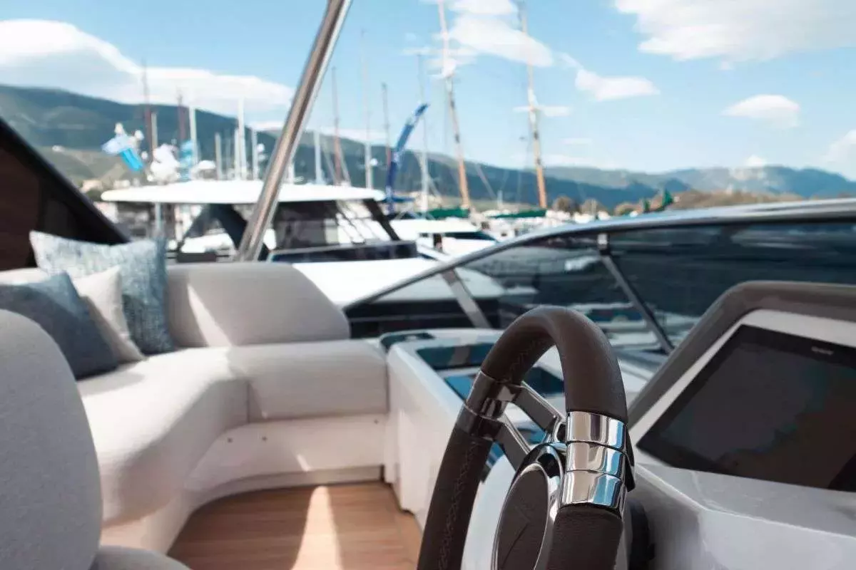 Valium by Lagoon - Special Offer for a private Power Catamaran Rental in Corfu with a crew