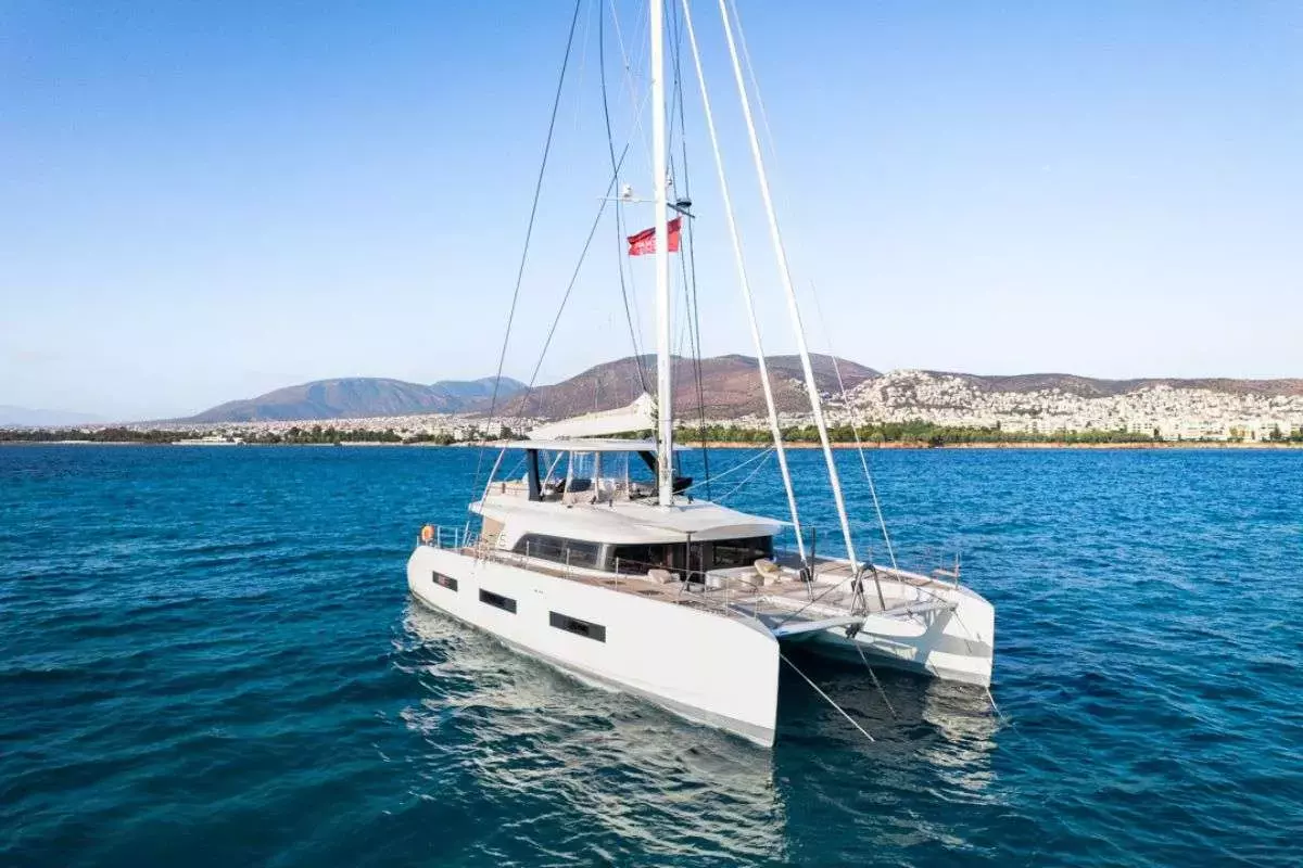 White Caps by Lagoon - Special Offer for a private Sailing Catamaran Rental in Mykonos with a crew