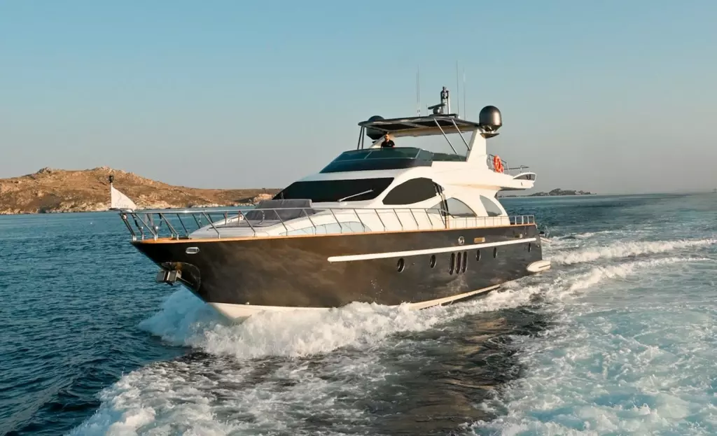 YL One by Azimut - Special Offer for a private Motor Yacht Charter in Crete with a crew