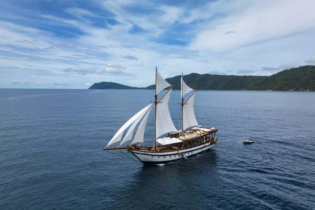 Majik by Yann Martinie - Special Offer for a private Motor Sailer Charter in Komodo with a crew