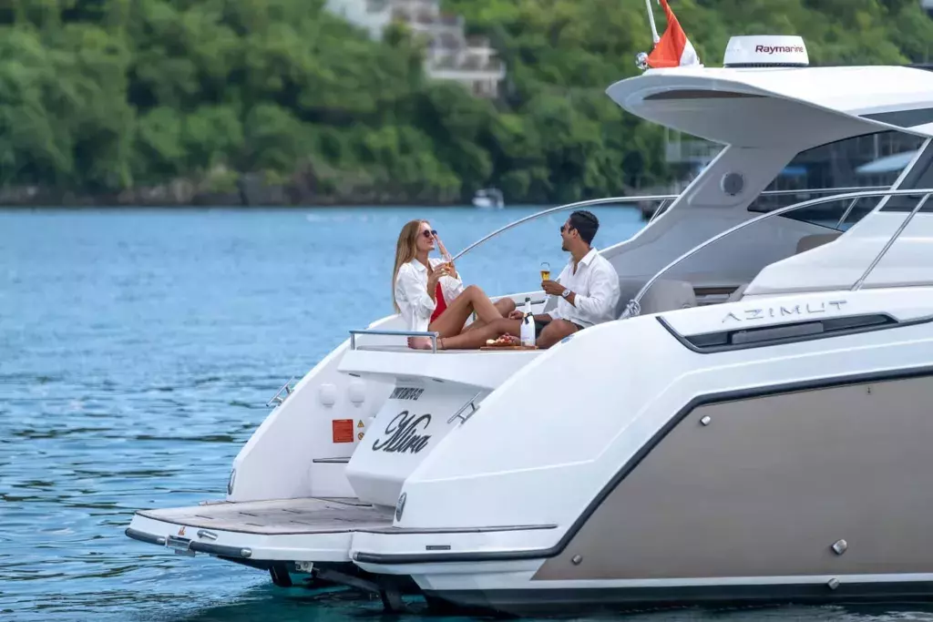 Mira by Azimut - Special Offer for a private Motor Yacht Charter in Bali with a crew