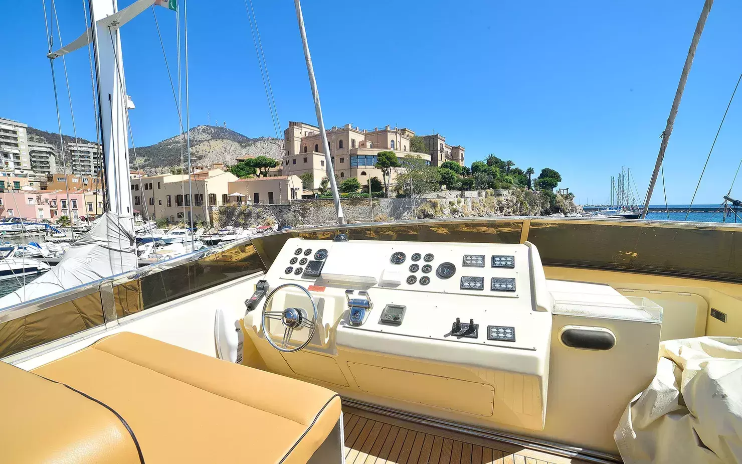 Andea by Tecnomar - Special Offer for a private Motor Yacht Charter in Naples with a crew