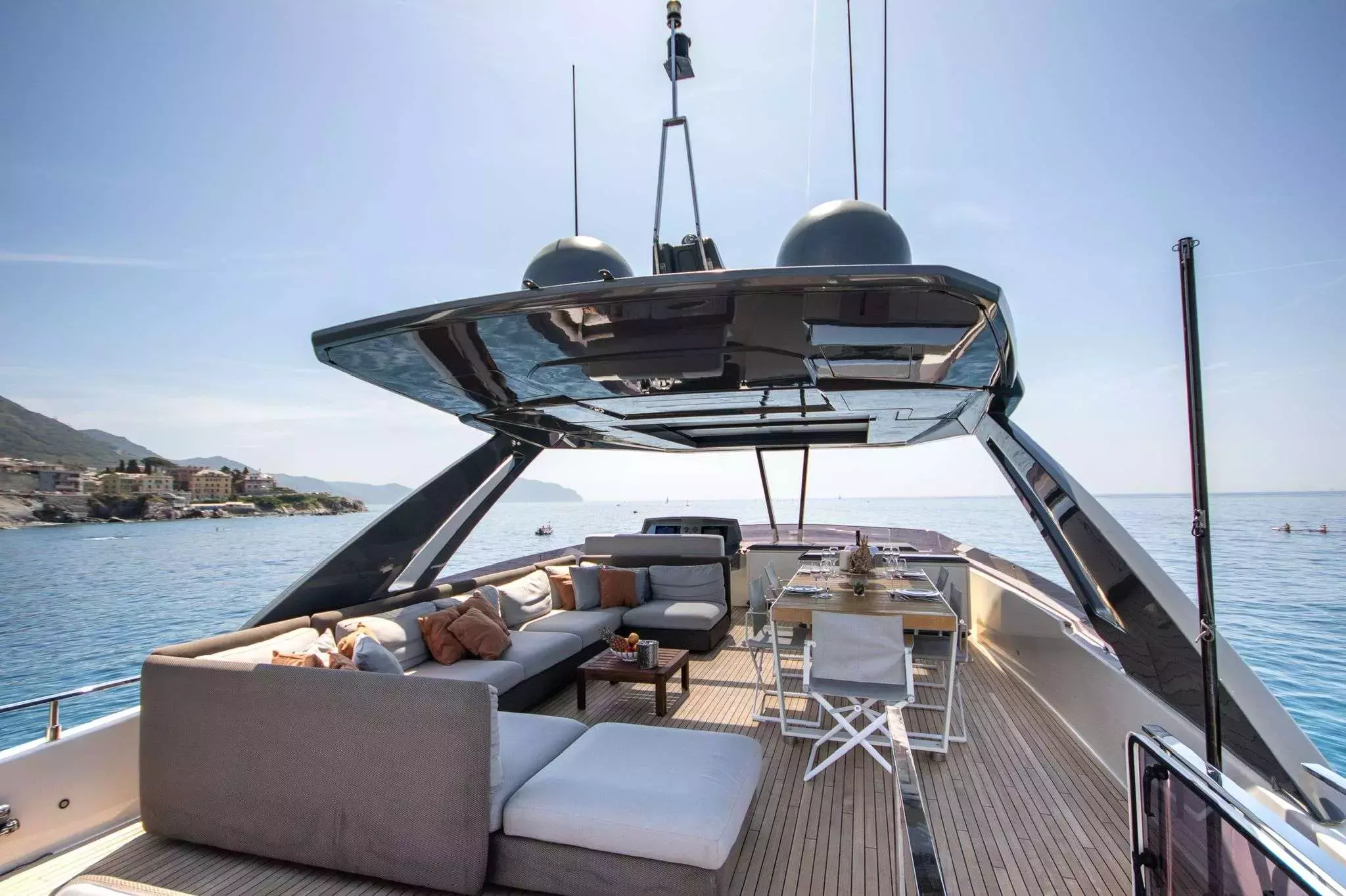 E3 by Ferretti - Special Offer for a private Motor Yacht Charter in Genoa with a crew