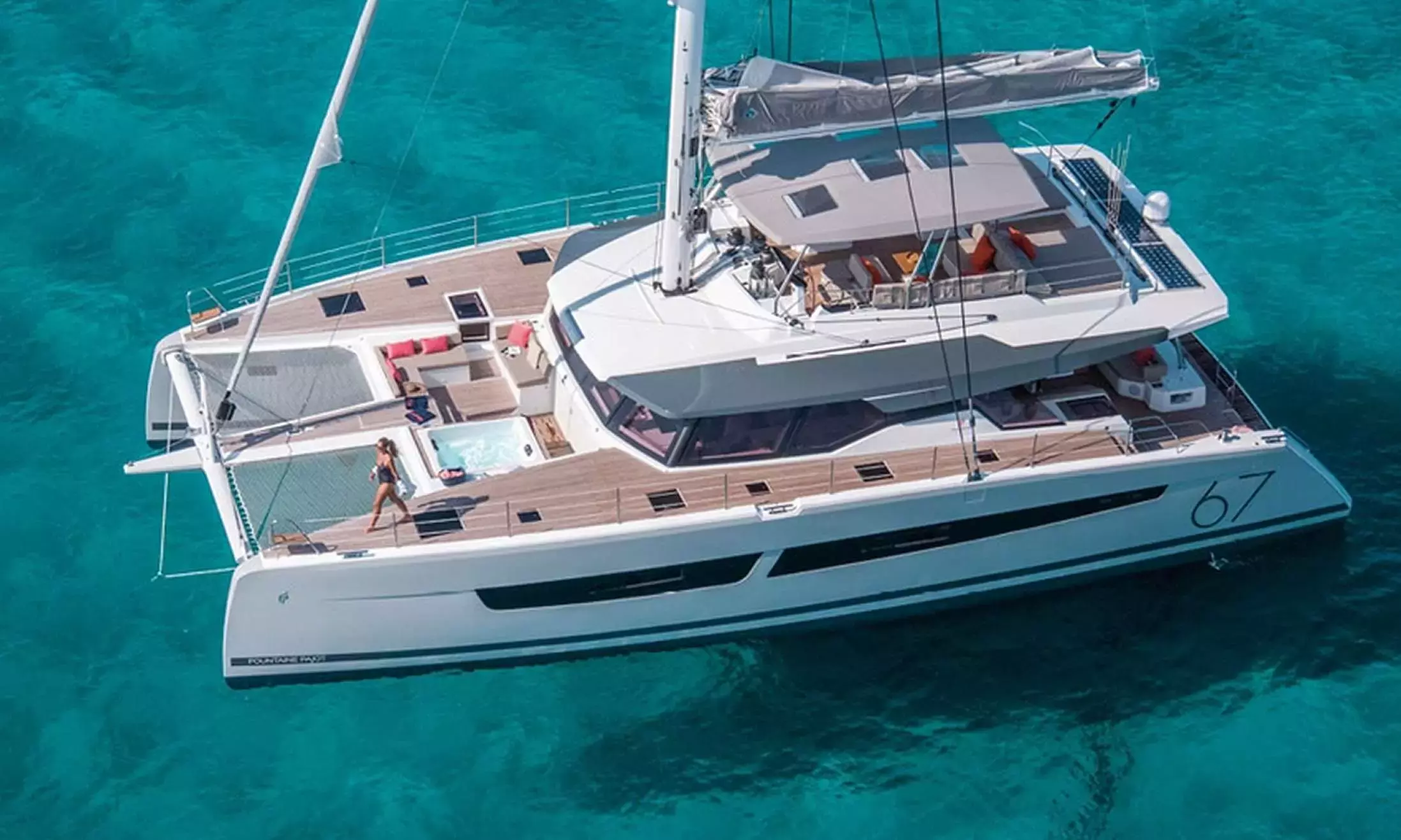 Lisa of the Seas by Fountaine Pajot - Top rates for a Charter of a private Luxury Catamaran in St Martin
