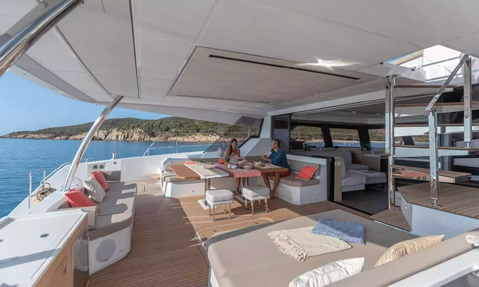Lisa of the Seas by Fountaine Pajot - Top rates for a Charter of a private Luxury Catamaran in Malta