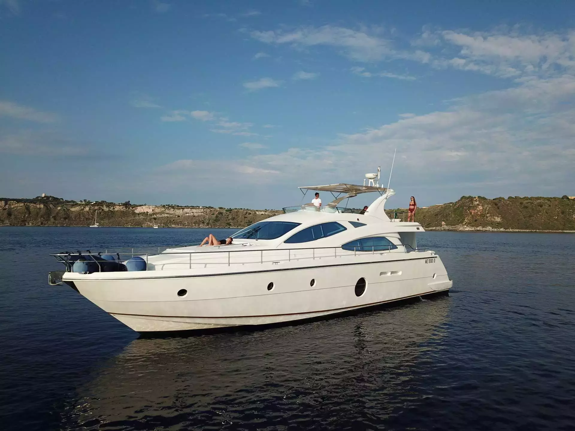Marylin by Aicon - Special Offer for a private Motor Yacht Charter in Sardinia with a crew