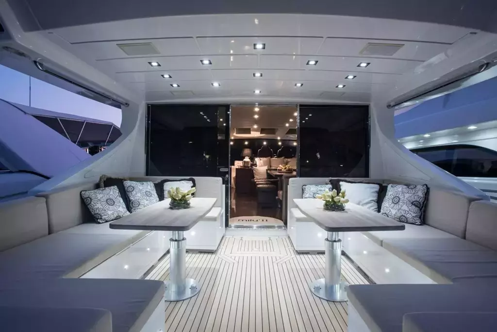 Milu II by Mangusta - Special Offer for a private Motor Yacht Charter in Genoa with a crew