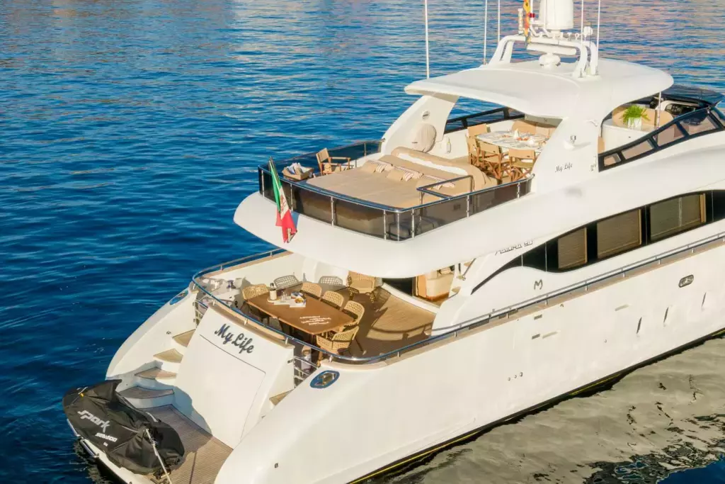 My Life by Maiora - Special Offer for a private Motor Yacht Charter in Tuscany with a crew