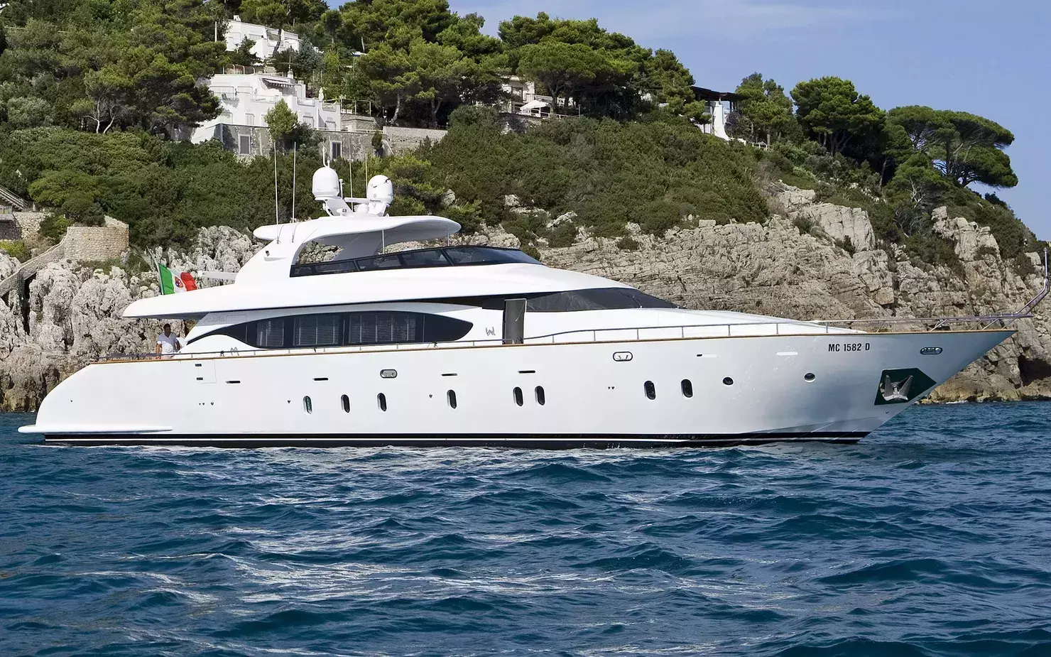 Nikca by Maiora - Special Offer for a private Motor Yacht Charter in Genoa with a crew