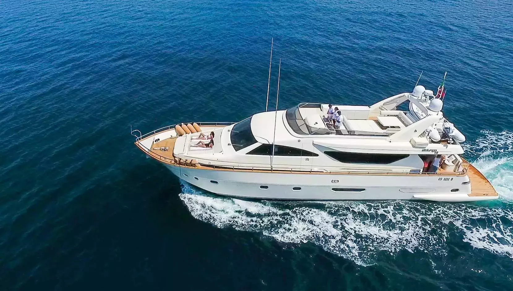 Riviera by Alalunga - Special Offer for a private Motor Yacht Charter in Sardinia with a crew
