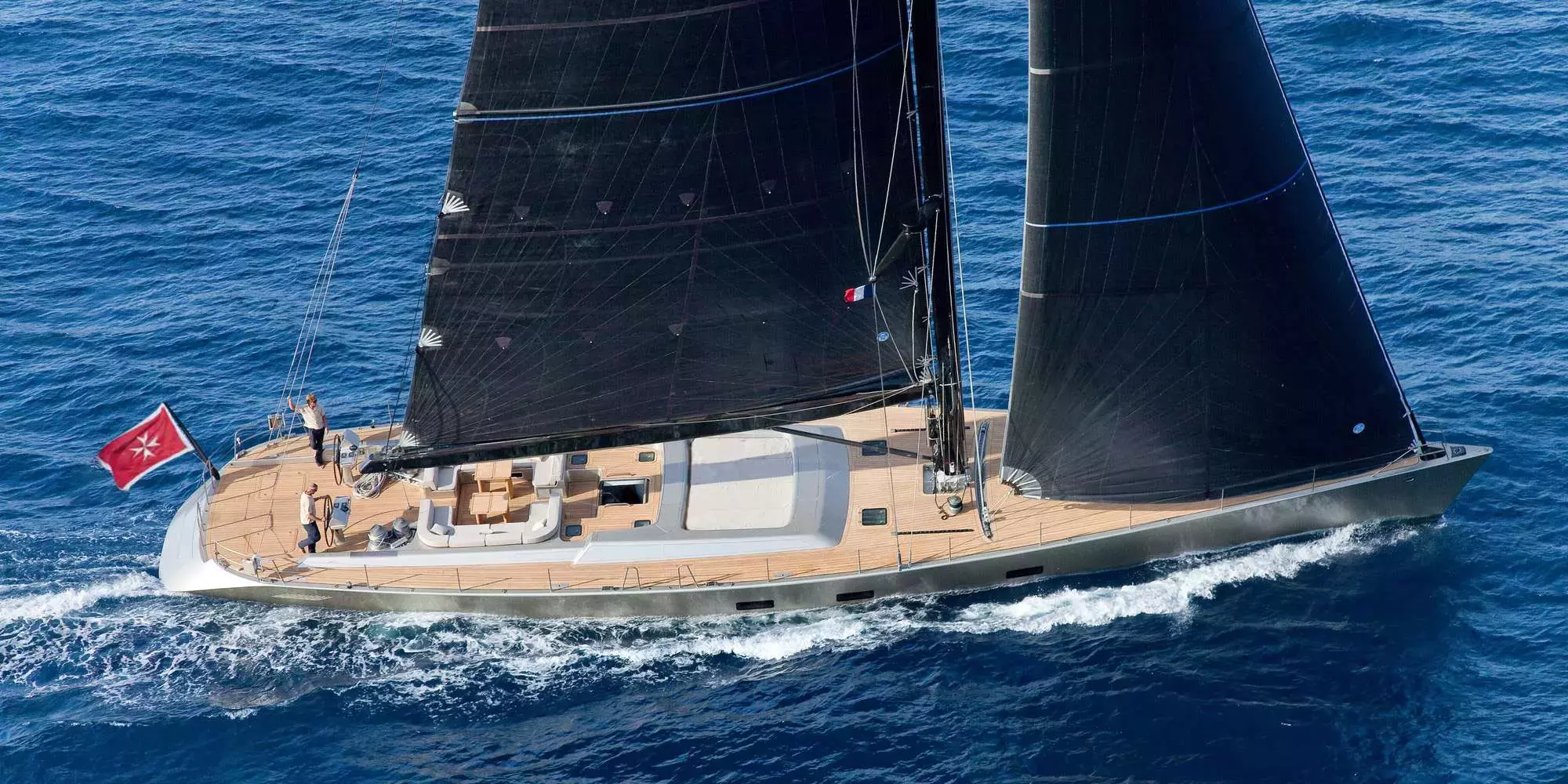 Running on Faith by Wally Yachts - Special Offer for a private Motor Sailer Charter in Venice with a crew
