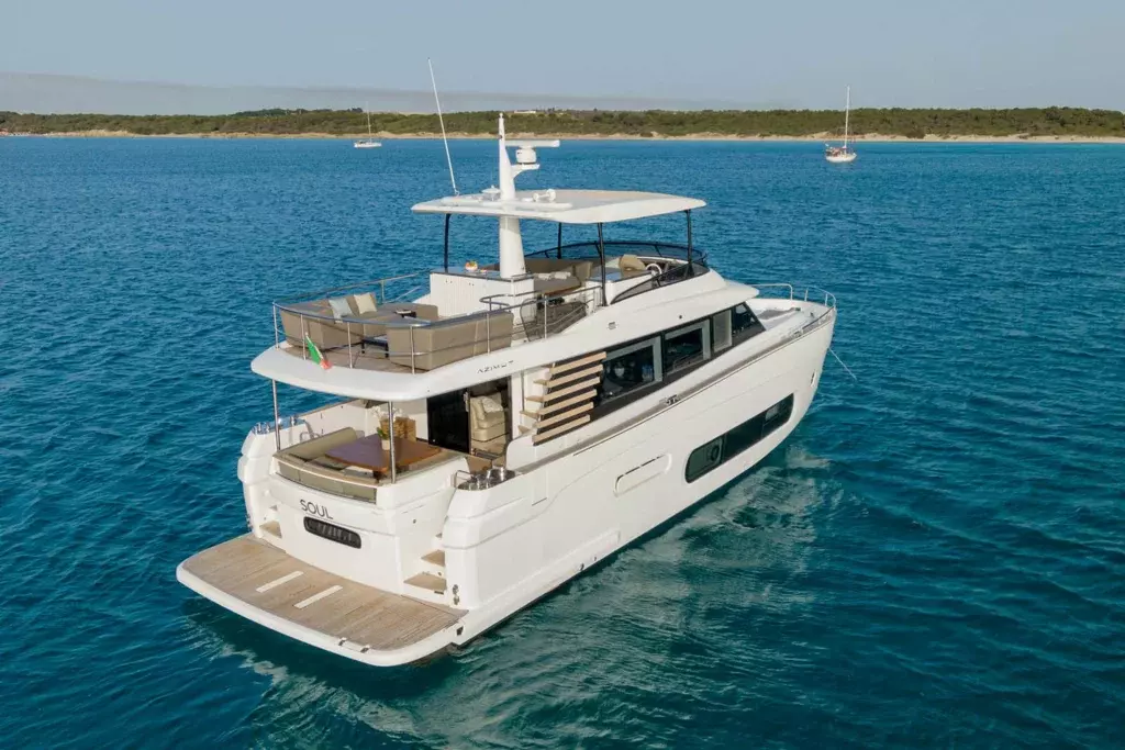 Soul by Azimut - Special Offer for a private Motor Yacht Charter in Tuscany with a crew
