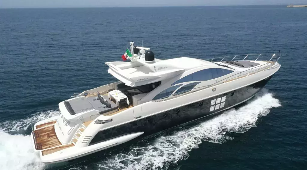 SQP by Azimut - Special Offer for a private Motor Yacht Charter in Genoa with a crew