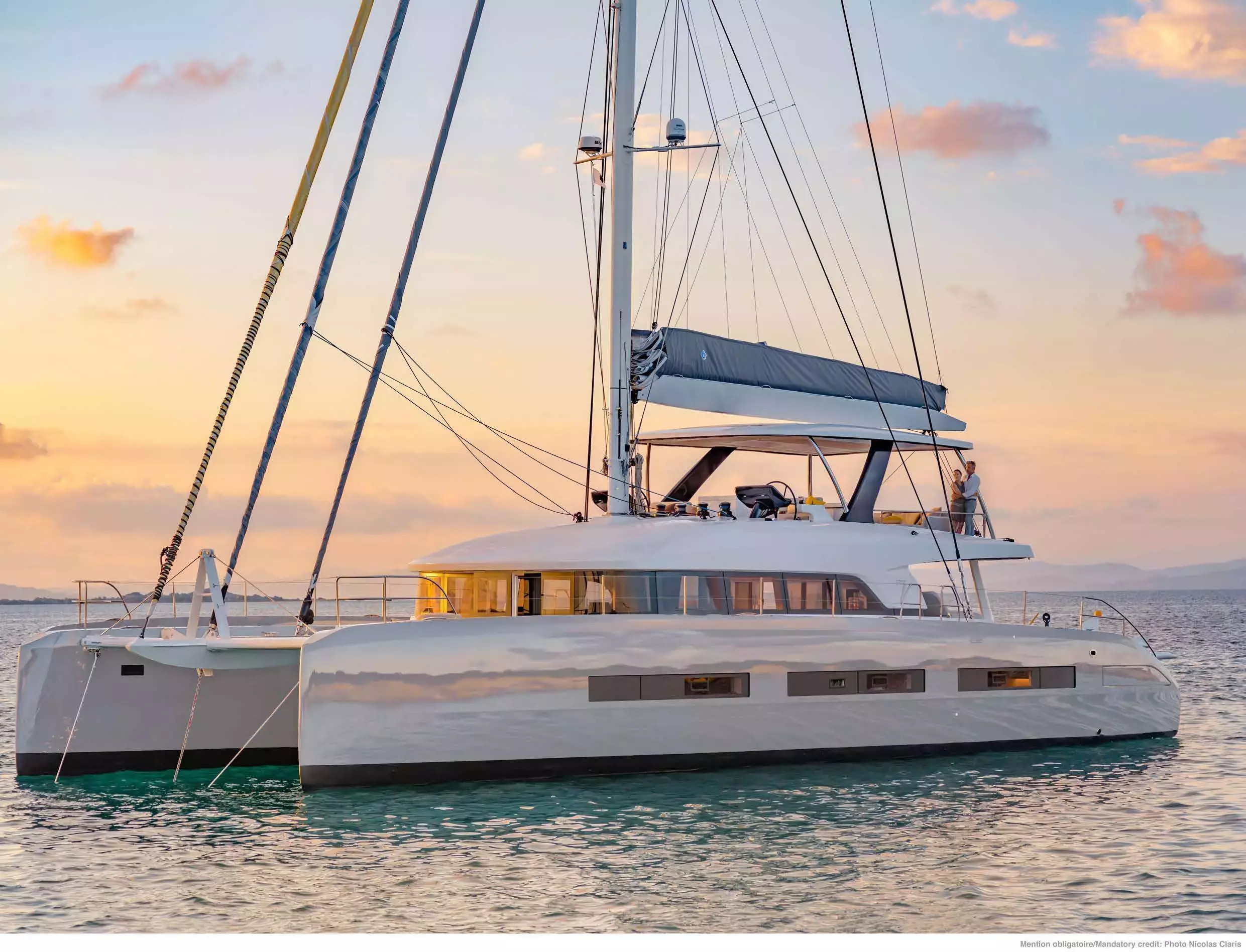 Sylene by Lagoon - Special Offer for a private Luxury Catamaran Charter in St Tropez with a crew