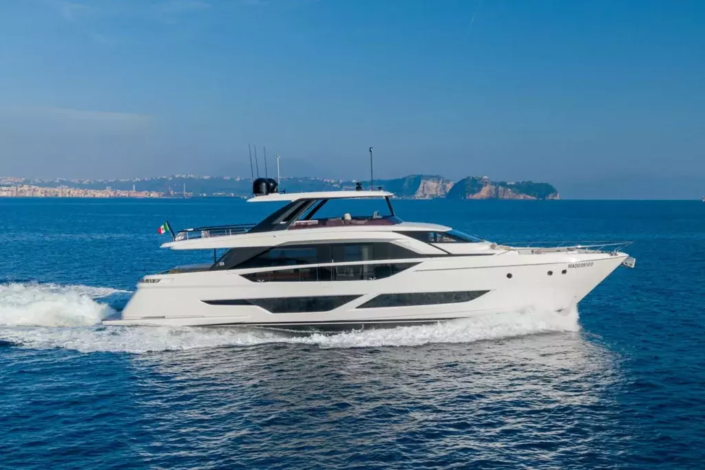 Vittoria by Ferretti - Special Offer for a private Motor Yacht Charter in Genoa with a crew