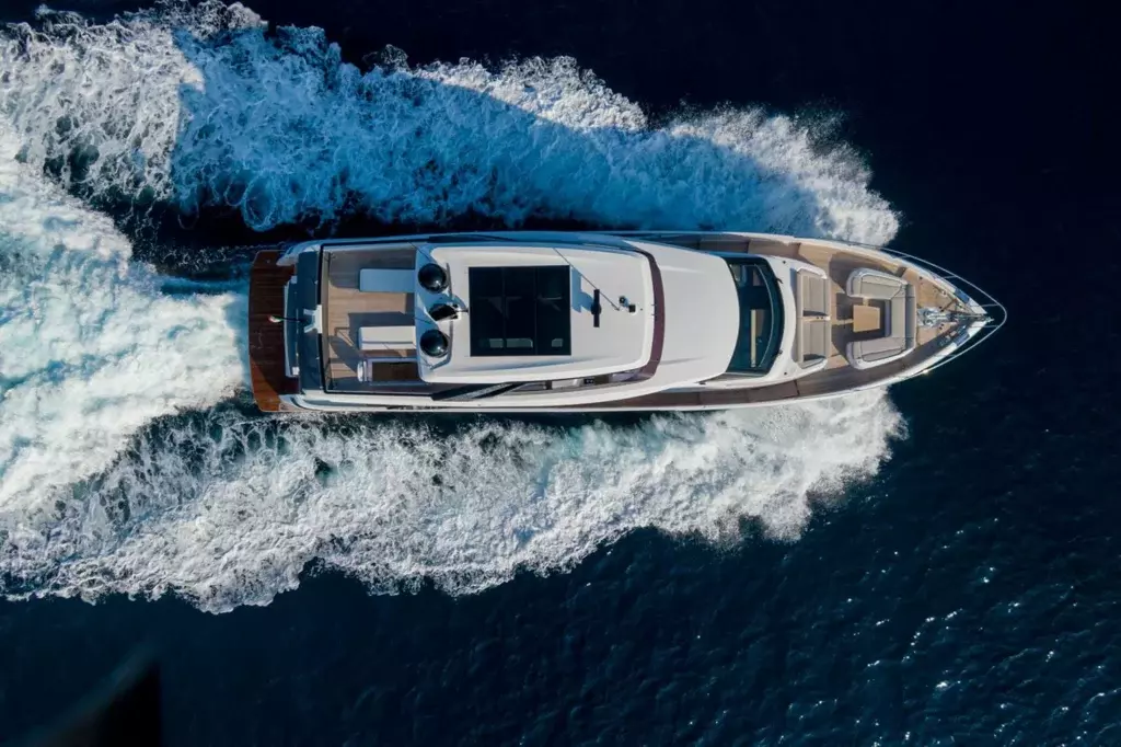 Vittoria by Ferretti - Special Offer for a private Motor Yacht Charter in Valletta with a crew