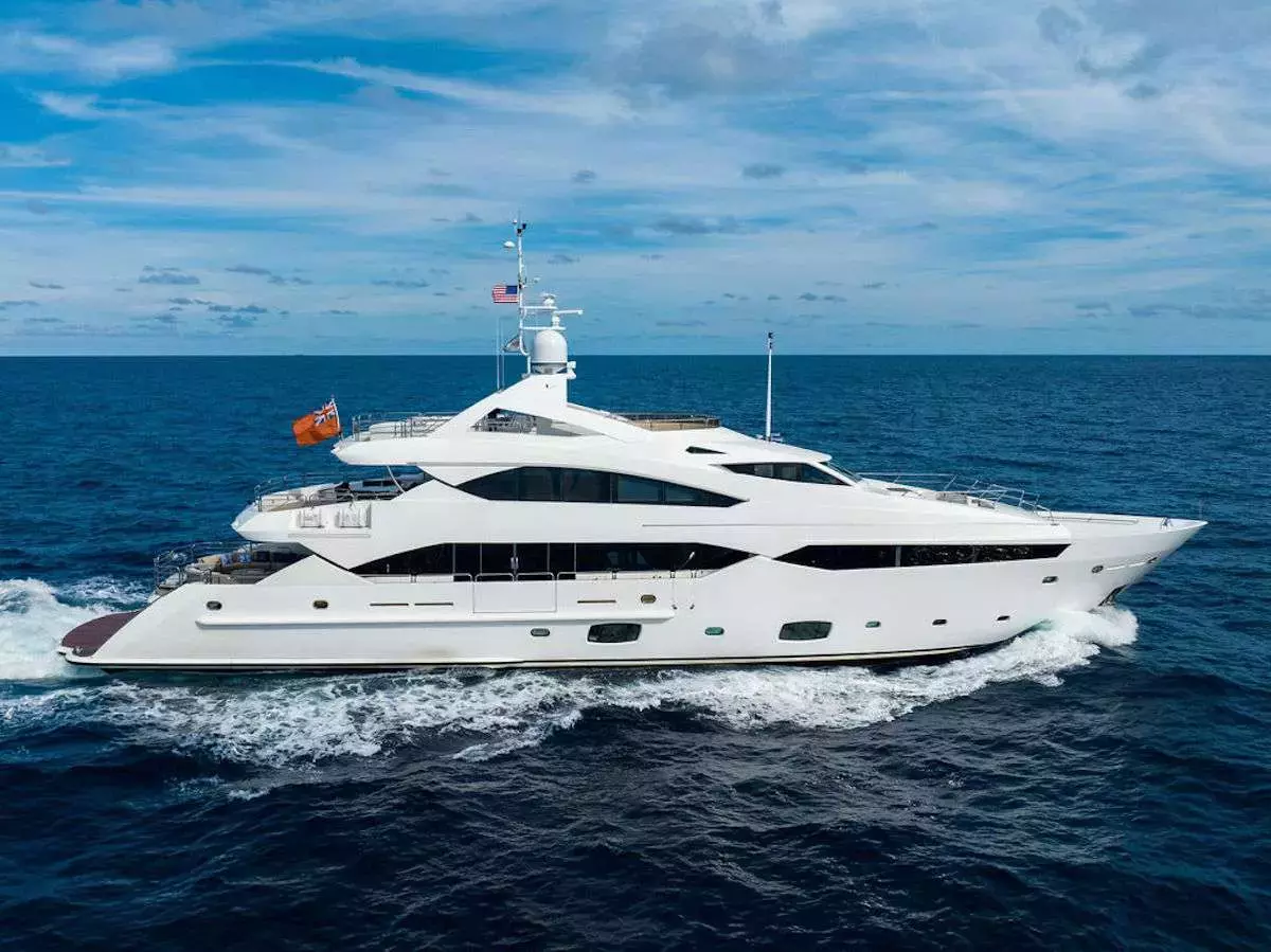 About Time by Sunseeker - Special Offer for a private Superyacht Charter in St Thomas with a crew