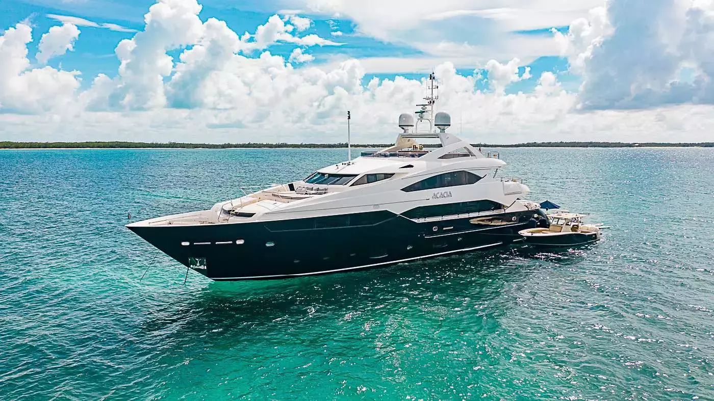 Acacia by Sunseeker - Special Offer for a private Superyacht Charter in Simpson Bay with a crew