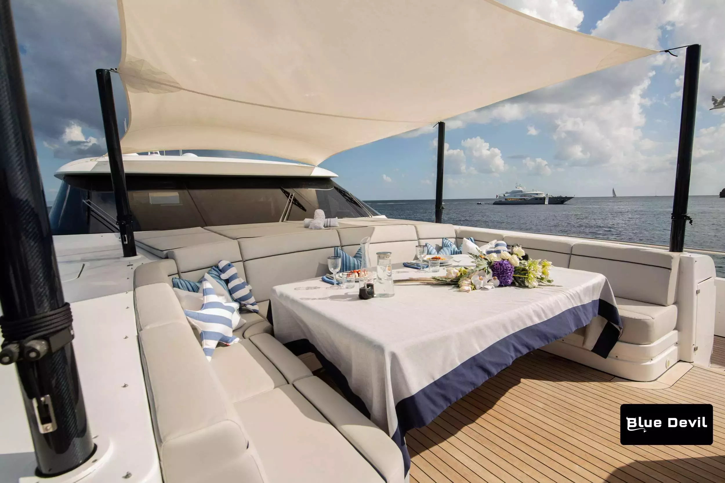 Blue Devil by AB Yachts - Special Offer for a private Superyacht Rental in Normans Cay with a crew