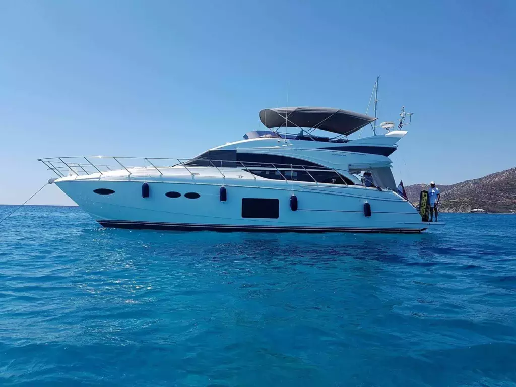 Babby Cool by Princess - Special Offer for a private Motor Yacht Charter in Golfe-Juan with a crew