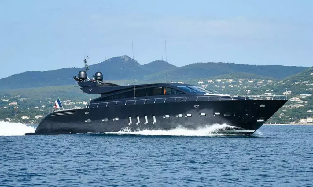 Dark Knight by Leopard - Special Offer for a private Motor Yacht Charter in Mallorca with a crew