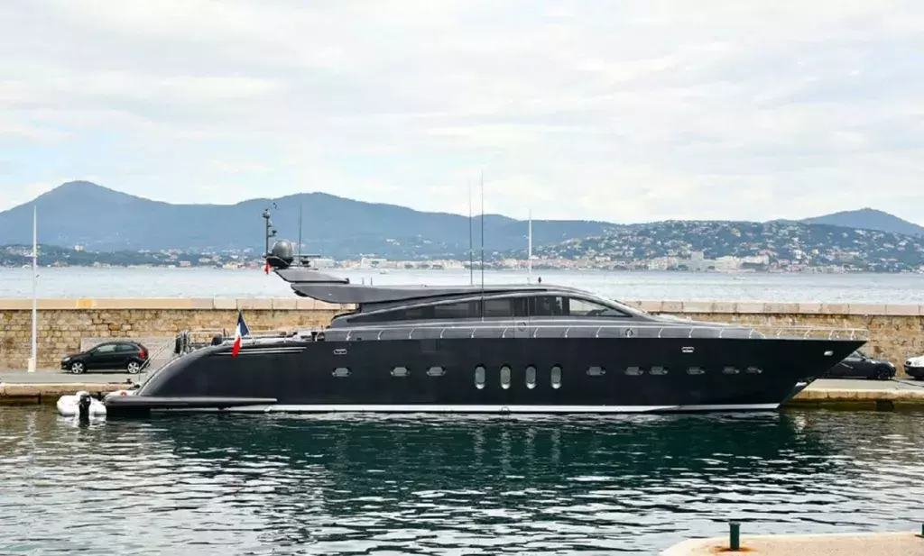 Dark Knight by Leopard - Special Offer for a private Motor Yacht Charter in Formentera with a crew