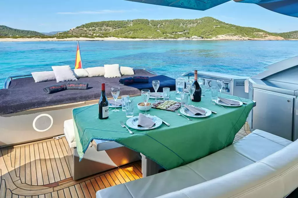 Halley by Pershing - Top rates for a Charter of a private Motor Yacht in Spain