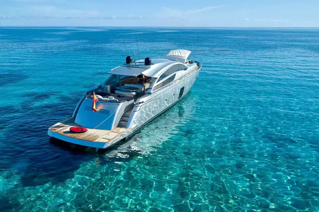 Halley by Pershing - Special Offer for a private Motor Yacht Charter in Ibiza with a crew