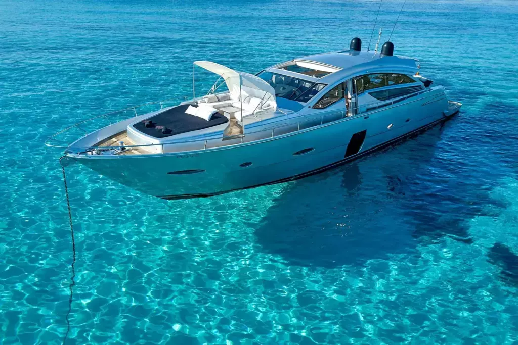 Halley by Pershing - Special Offer for a private Motor Yacht Charter in Ibiza with a crew