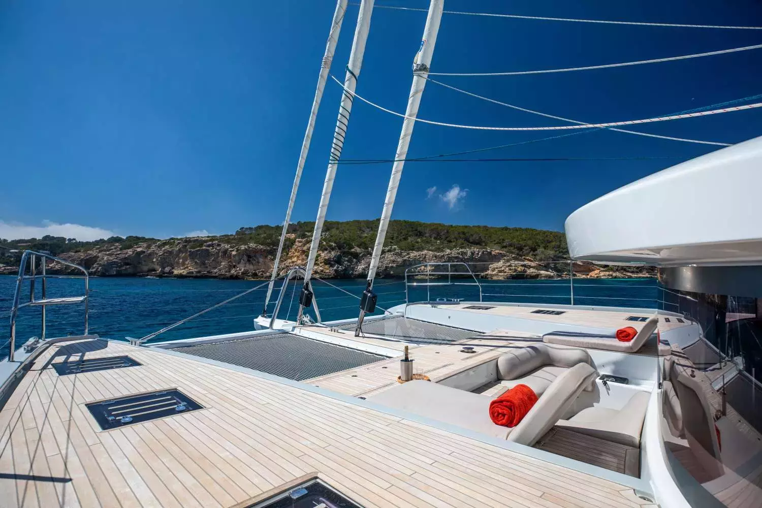 Kingfisher V by Lagoon - Special Offer for a private Sailing Catamaran Charter in Ibiza with a crew