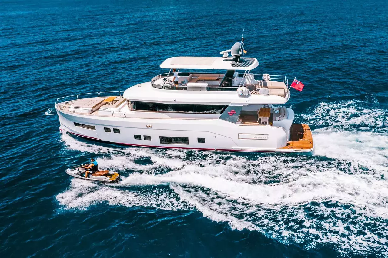 Salacia by Sirena Yachts - Special Offer for a private Motor Yacht Charter in Ibiza with a crew