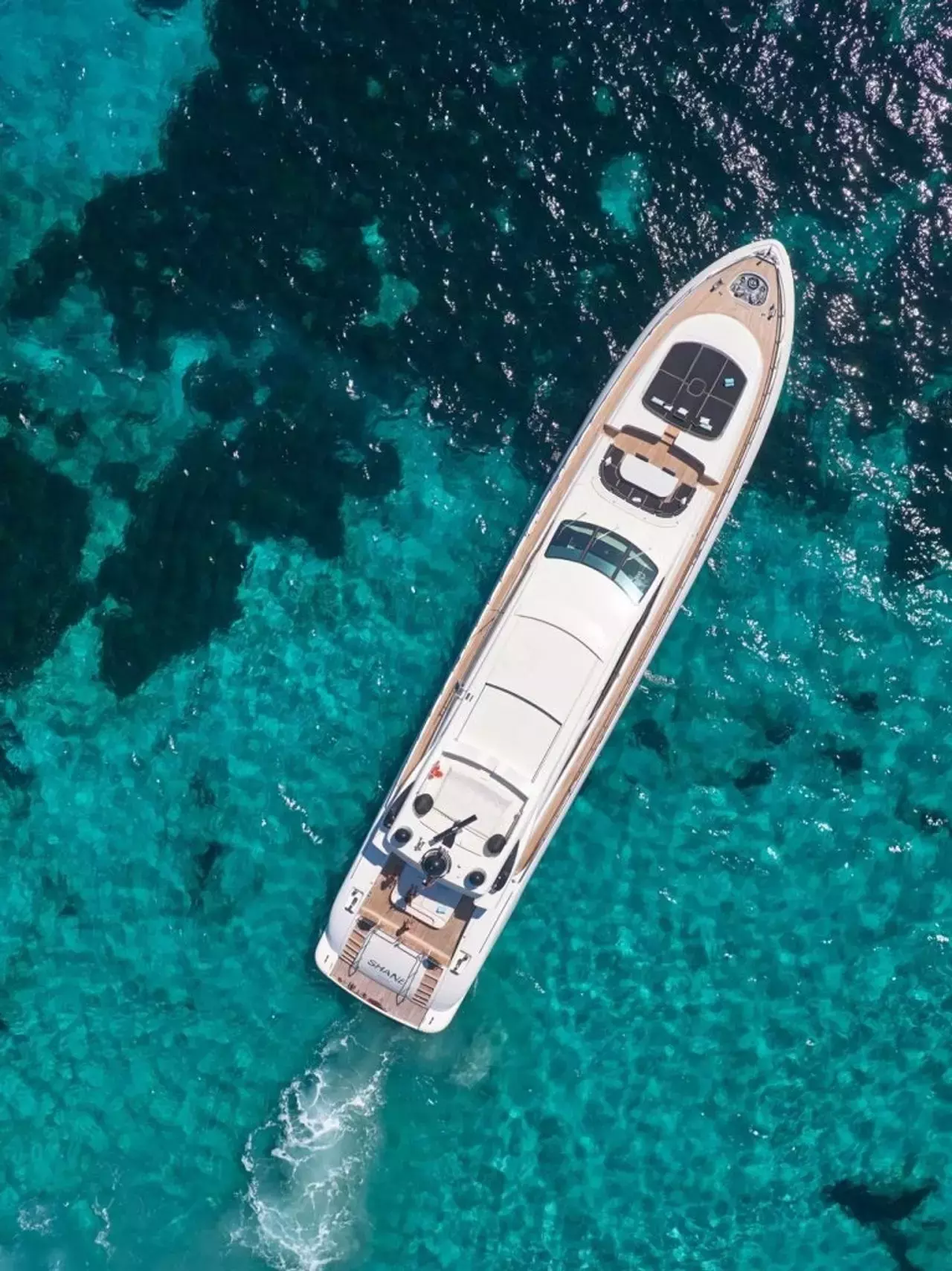 Shane by Mangusta - Special Offer for a private Superyacht Charter in Mallorca with a crew