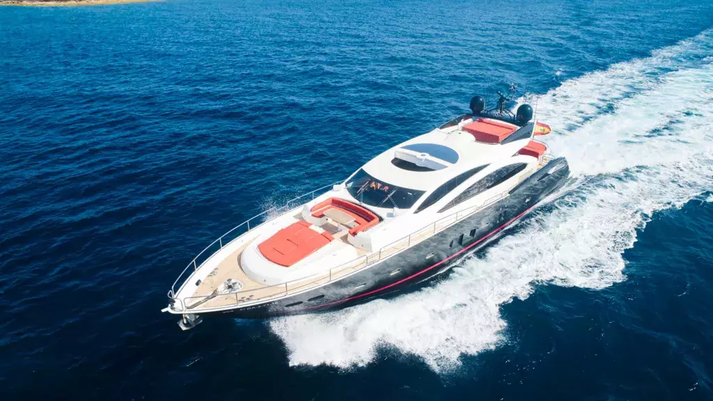 UM7 by Sunseeker - Special Offer for a private Motor Yacht Charter in Mallorca with a crew