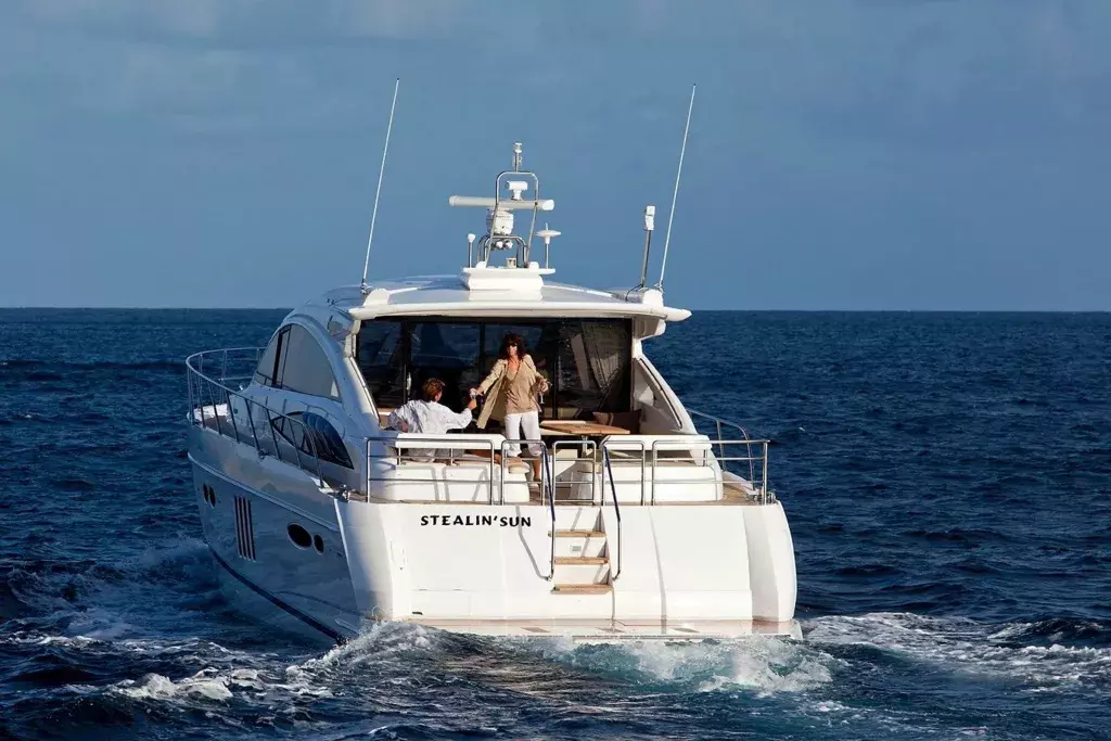Stealin' Sun by Princess - Top rates for a Charter of a private Motor Yacht in Anguilla