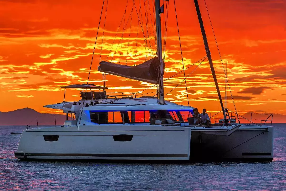 Purpose by Fountaine Pajot - Top rates for a Charter of a private Sailing Catamaran in St Barths