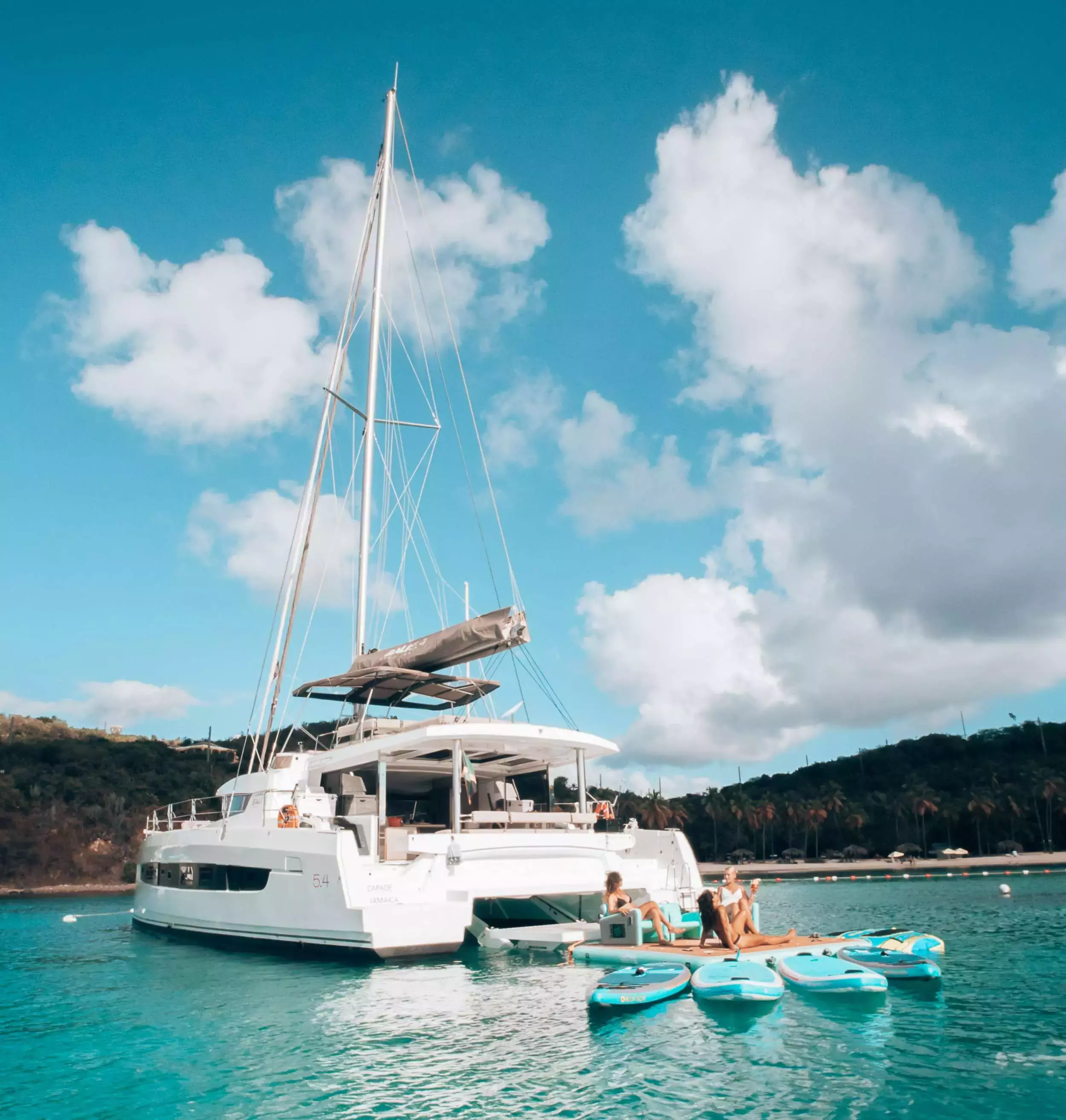 Escapade I by Bali Catamarans - Top rates for a Charter of a private Luxury Catamaran in St Barths