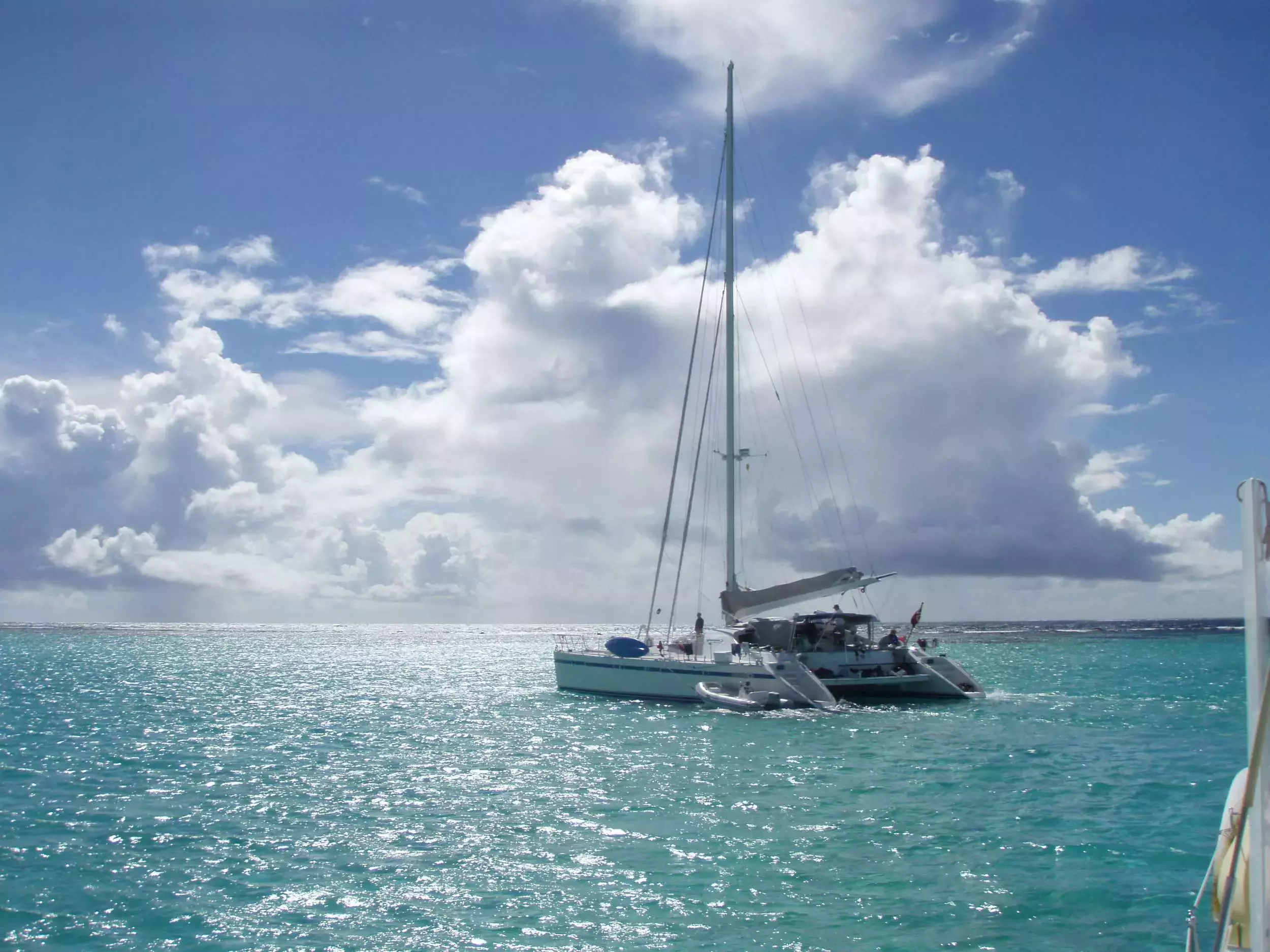 Genesis II by Catana - Top rates for a Charter of a private Sailing Catamaran in St Barths