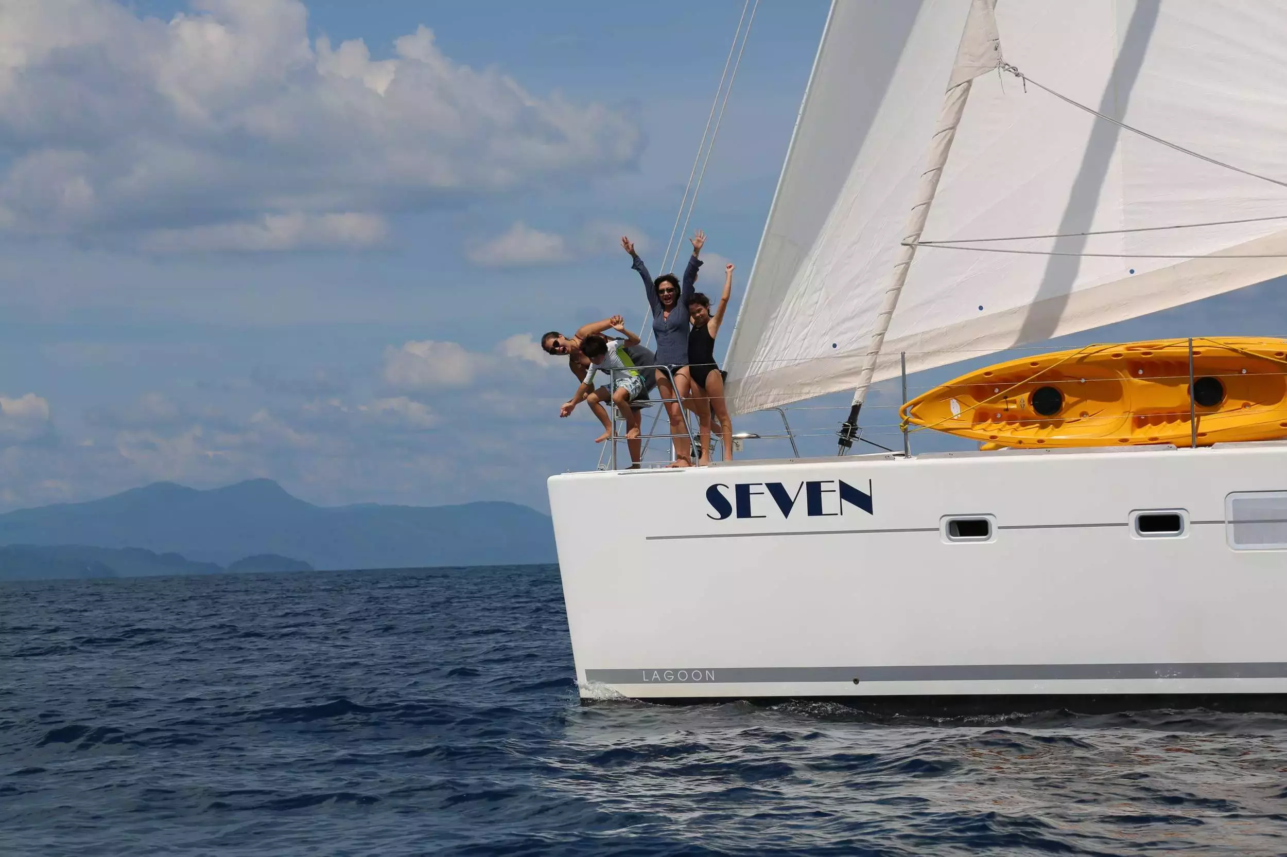 00SEVEN by Jeanneau - Special Offer for a private Sailing Catamaran Rental in Komodo with a crew