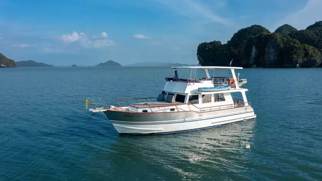 Sambuca by Grand Banks - Special Offer for a private Motor Yacht Rental in Koh Samui with a crew