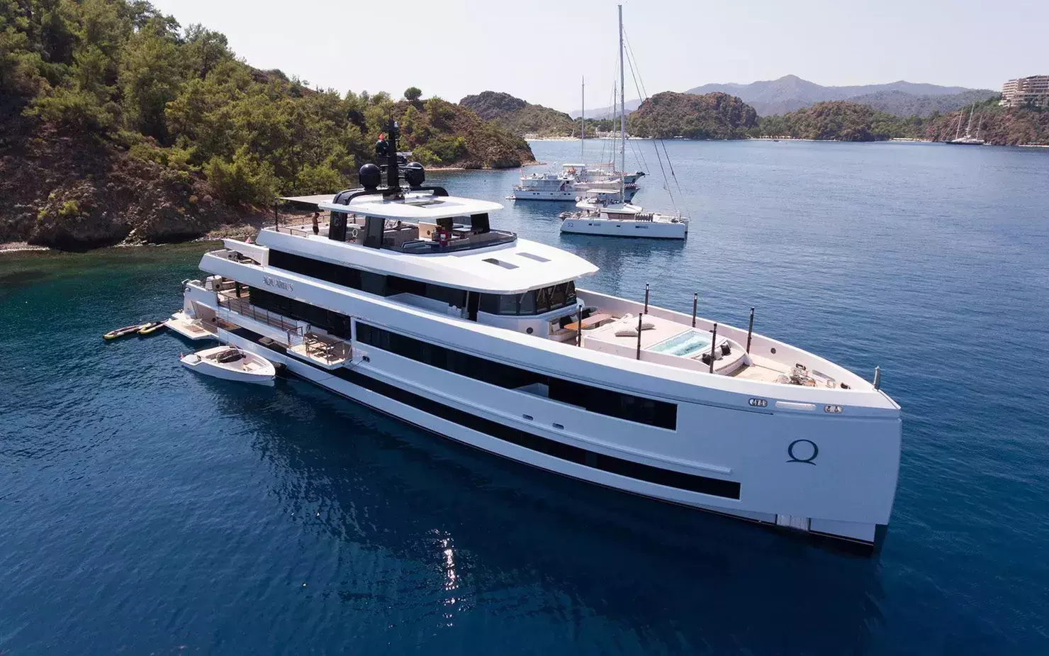 Aquarius by Mengi Yay - Special Offer for a private Superyacht Charter in Antalya with a crew