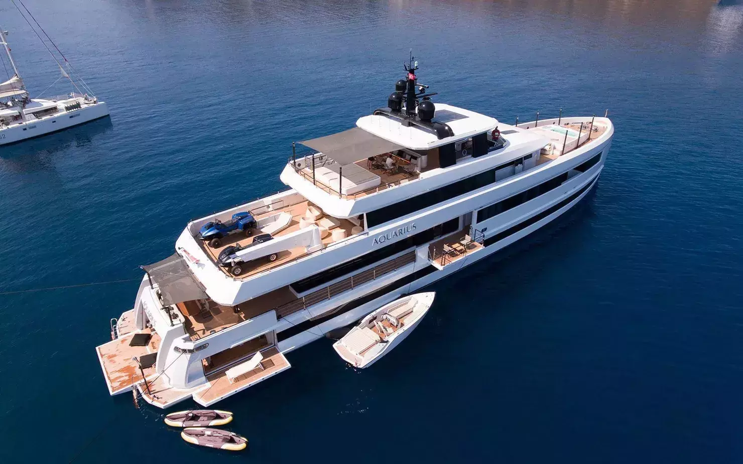 Aquarius by Mengi Yay - Top rates for a Charter of a private Superyacht in Turkey