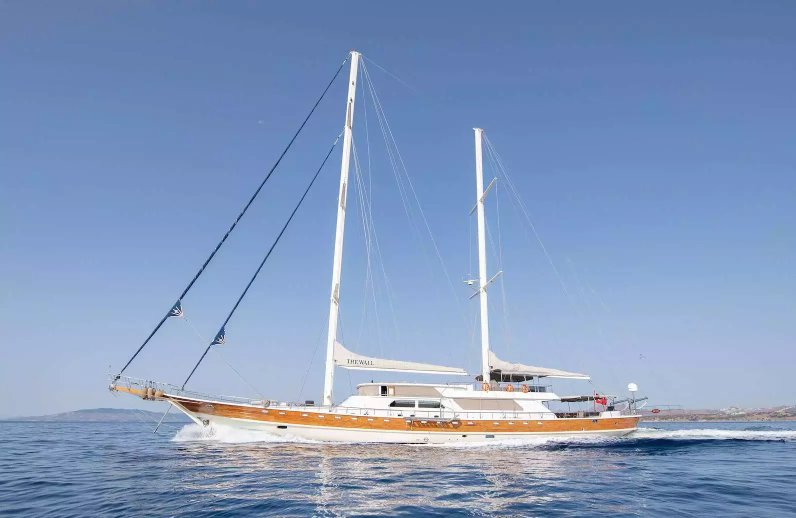The Wall by Custom Made - Special Offer for a private Motor Sailer Rental in Bodrum with a crew