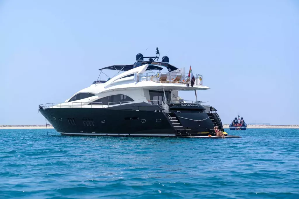 Notorious by Sunseeker - Top rates for a Charter of a private Motor Yacht in United Arab Emirates