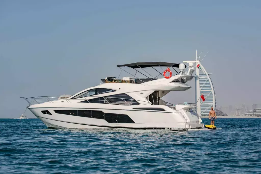 Outlaw by Sunseeker - Special Offer for a private Motor Yacht Charter in Sharjah with a crew