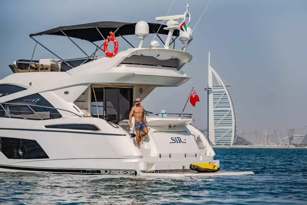 Outlaw by Sunseeker - Special Offer for a private Motor Yacht Charter in Dubai with a crew
