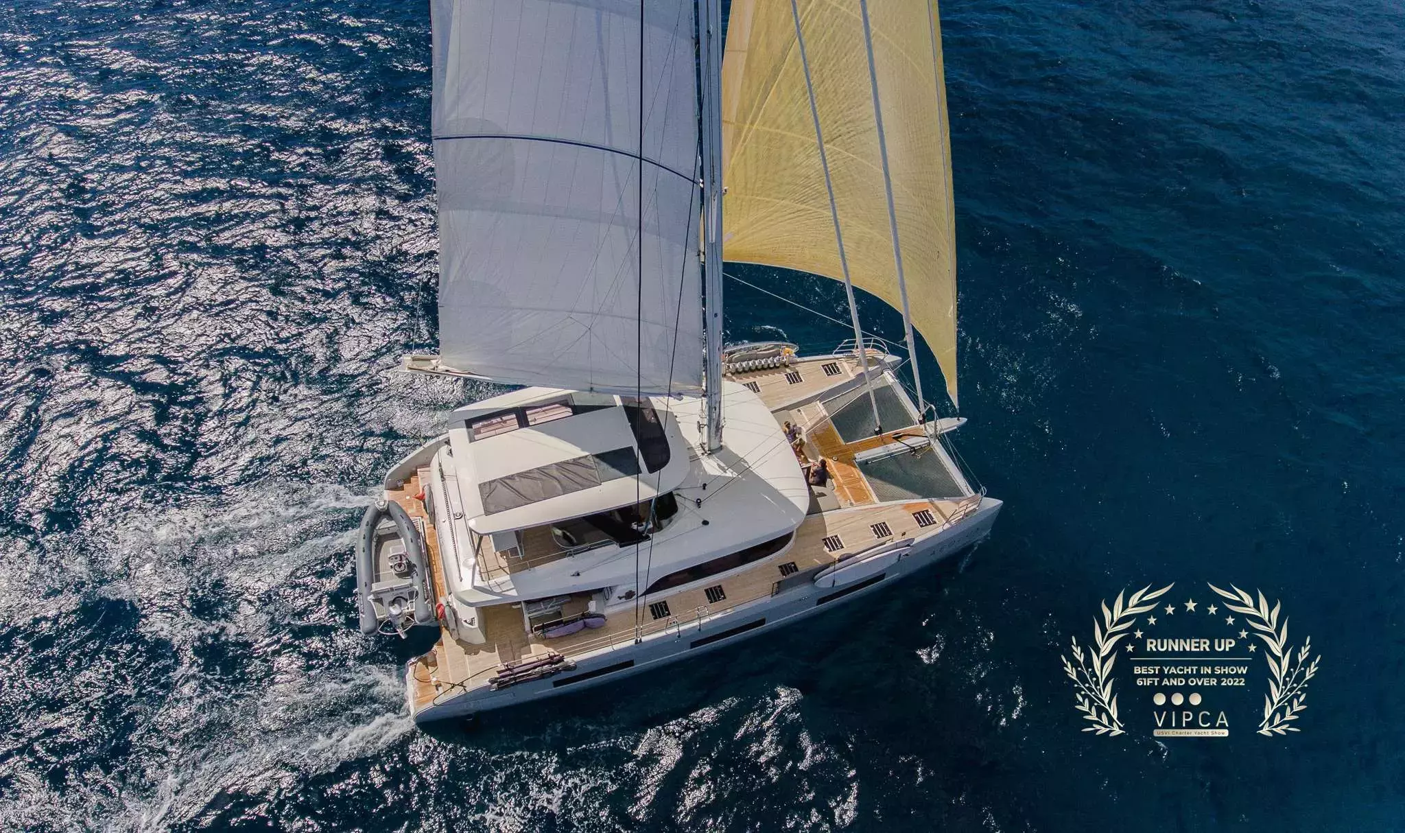 Aeolus by Lagoon - Special Offer for a private Luxury Catamaran Charter in Simpson Bay with a crew