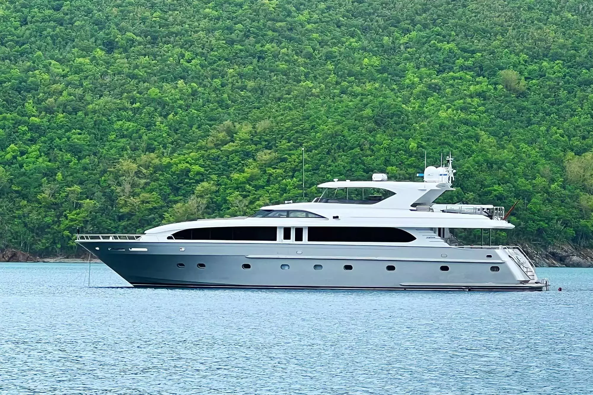 Outta Touch by Intermarine - Special Offer for a private Motor Yacht Charter in St Thomas with a crew