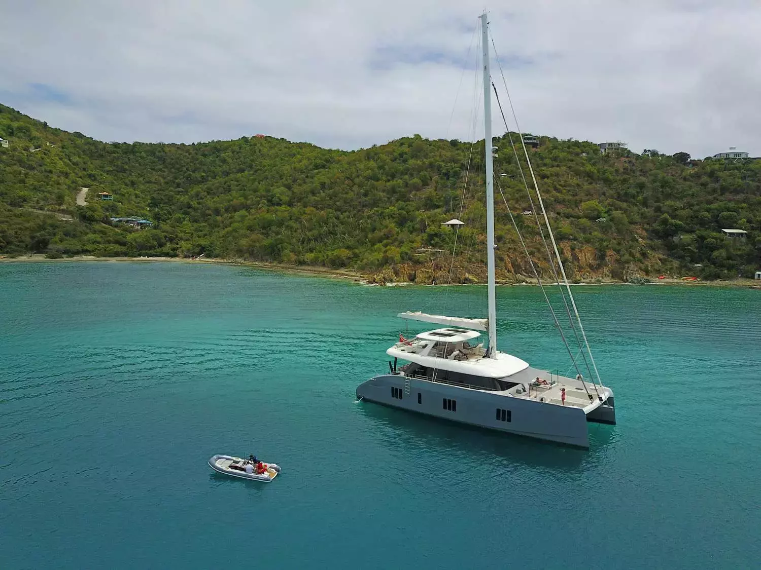 Seaclusion by Sunreef Yachts - Special Offer for a private Luxury Catamaran Rental in St John with a crew
