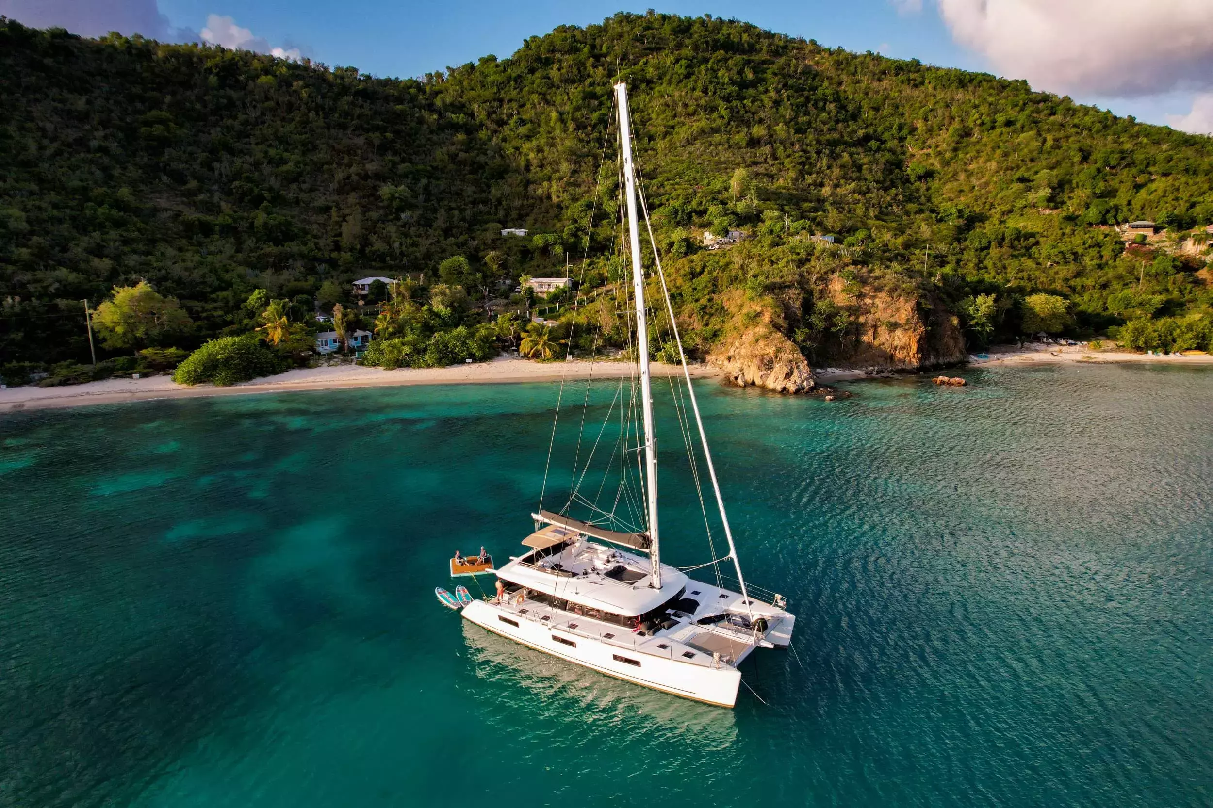 The Pursuit by Lagoon - Top rates for a Charter of a private Luxury Catamaran in St Barths